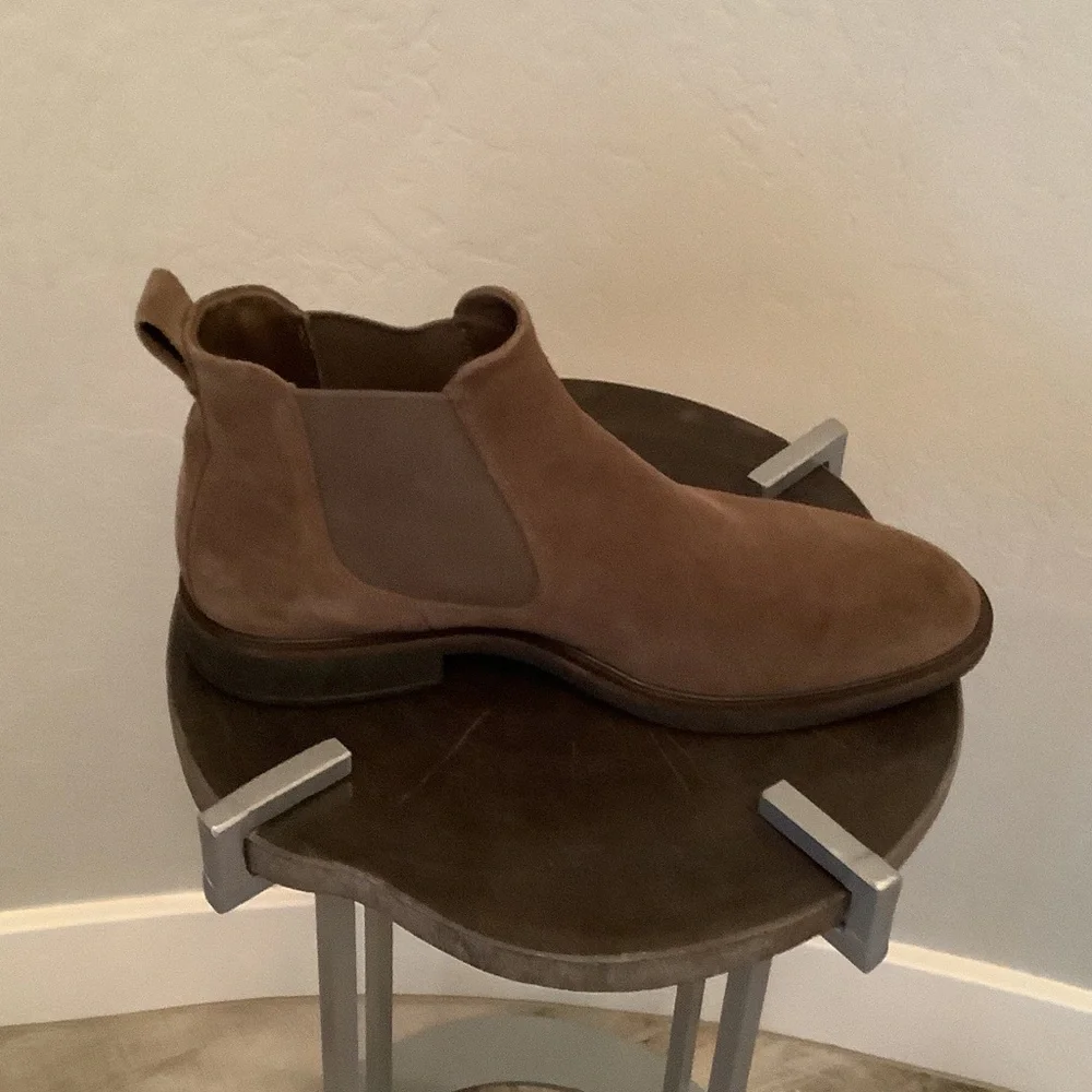 ECCO VITRUS Men's Brown Suede Chelsea Boots SZ 13